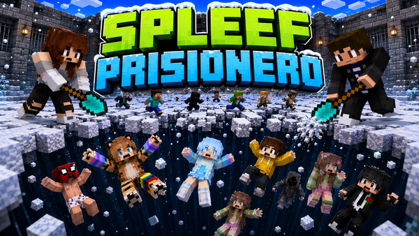 EVENTO EN LA MODALIDAD PRISIÓN: SPLEEF PRISIONERO⛏️⛓️